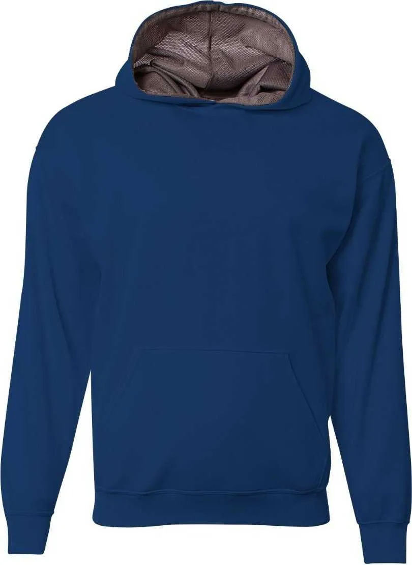 A4 NB4279 Sprint Fleece Hoodie - Navy Graphite