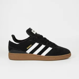 Adidas Skateboarding - Busenitz Shoes - Core Black / Footwear White / Gold Metallic