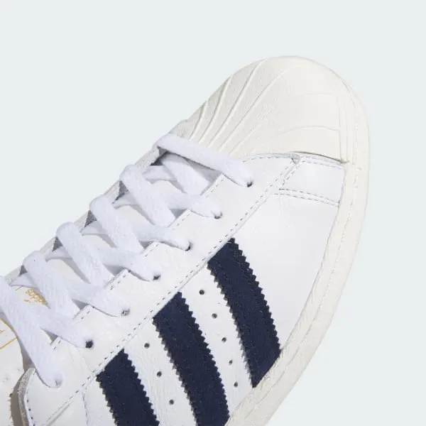 Adidas x Pop Trading Co Superstar ADV Cloud White - Collegiate Navy - Chalk White