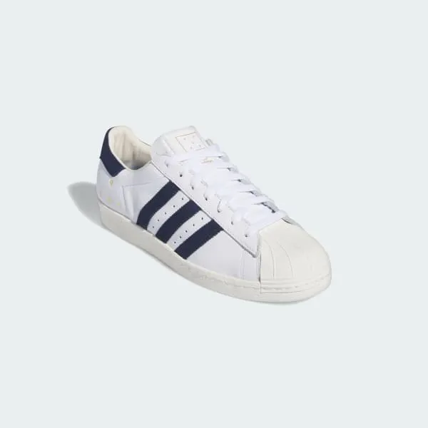 Adidas x Pop Trading Co Superstar ADV Cloud White - Collegiate Navy - Chalk White