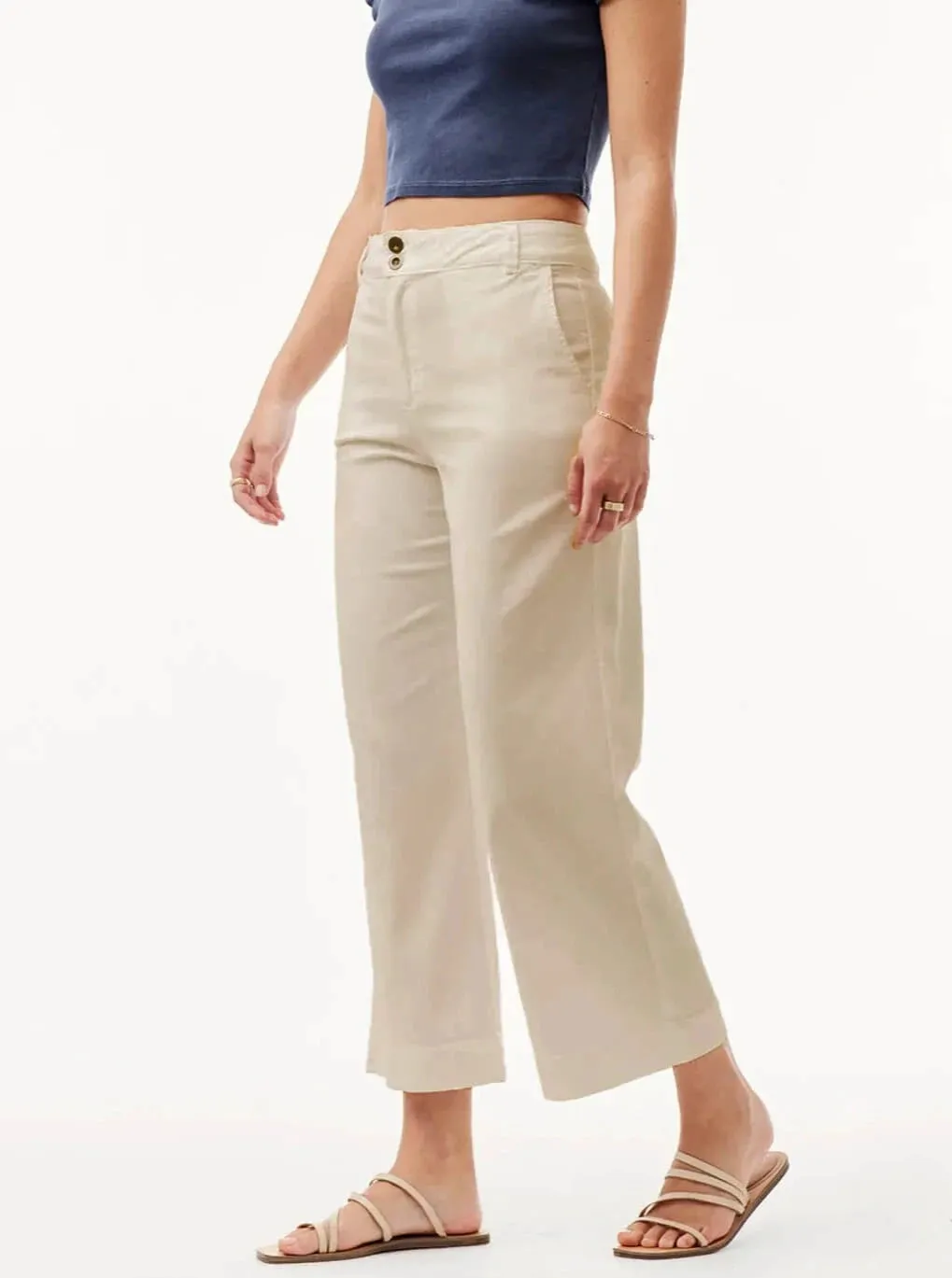 Bella Dahl Saige Wide Leg Crop Pant