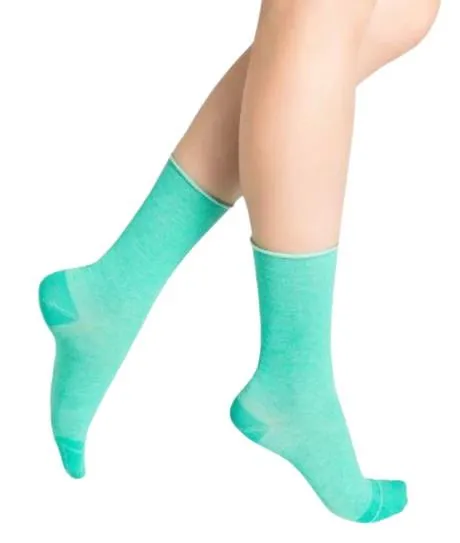 Bleuforet Cotton Roll-Top Socks