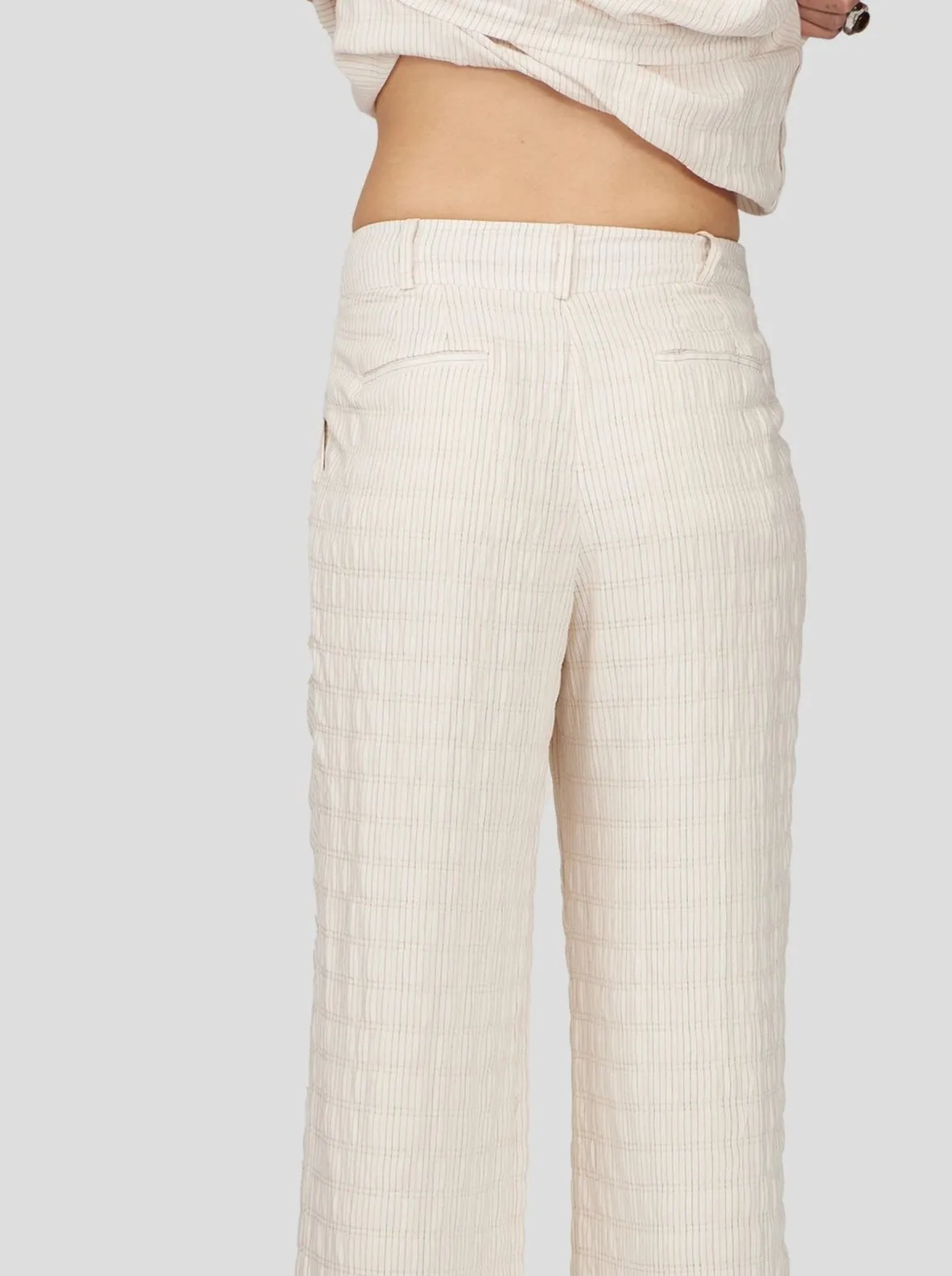 Moor Pants in Neutral Stripes