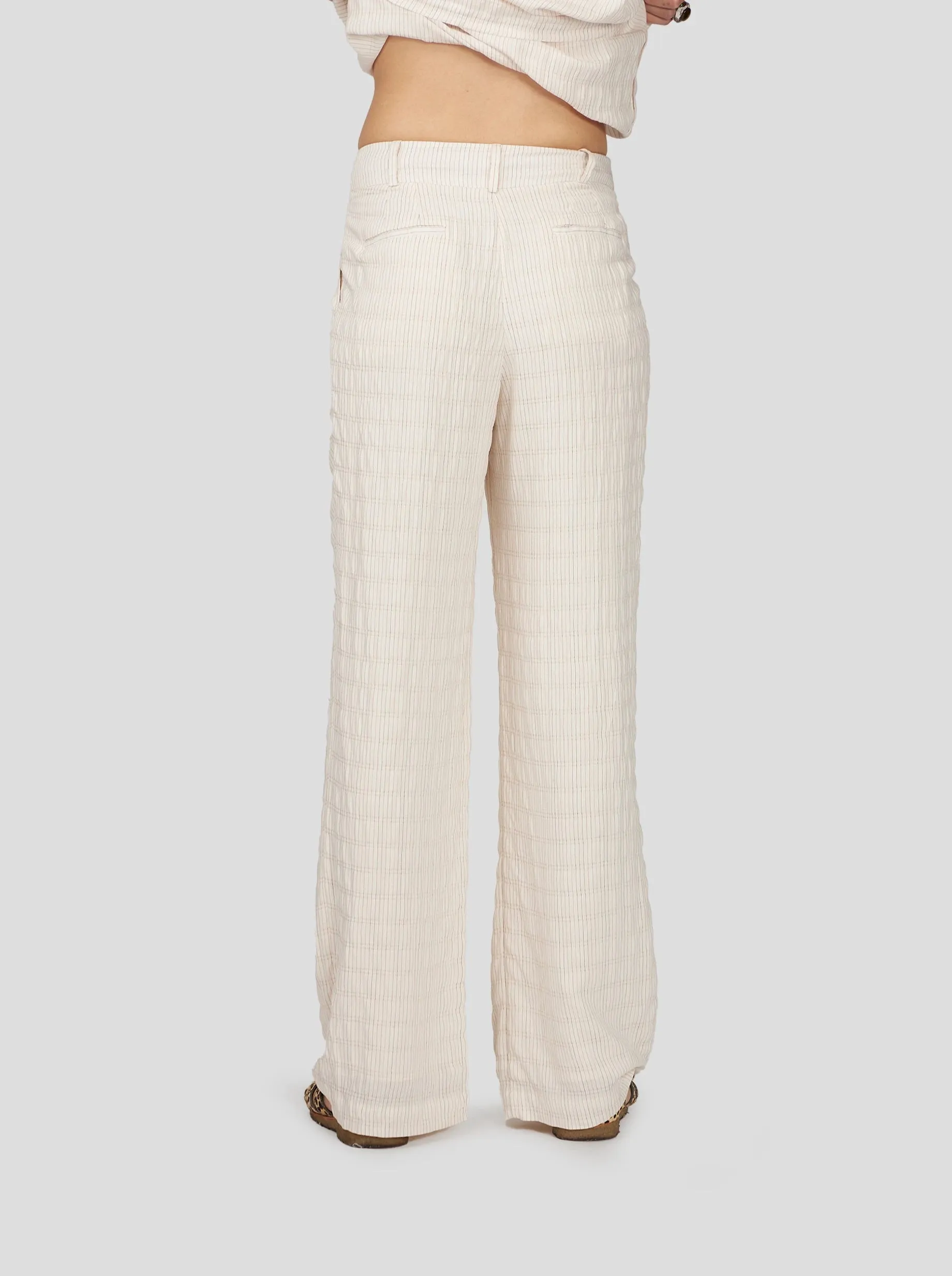 Moor Pants in Neutral Stripes