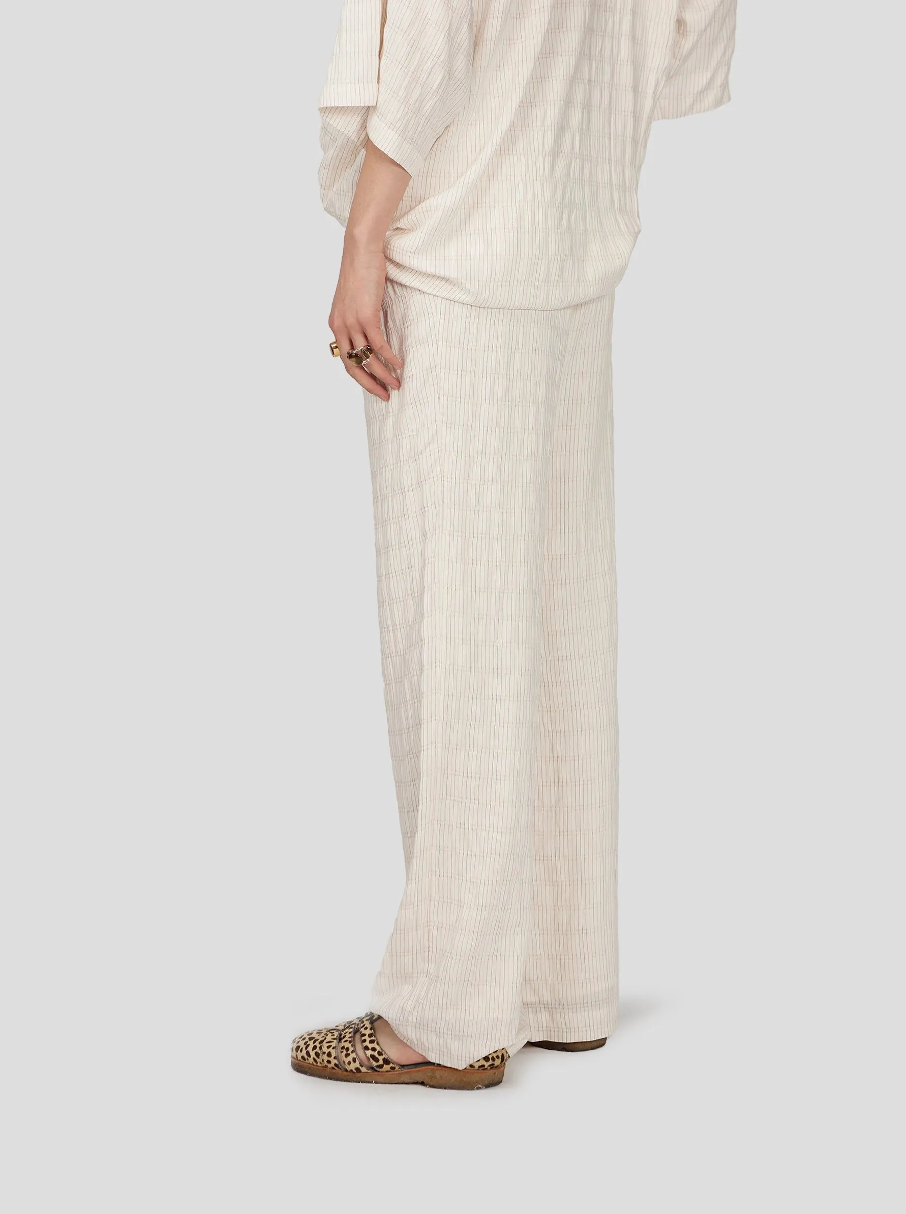 Moor Pants in Neutral Stripes